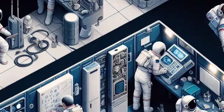 Astronauttien elämä avaruudessa