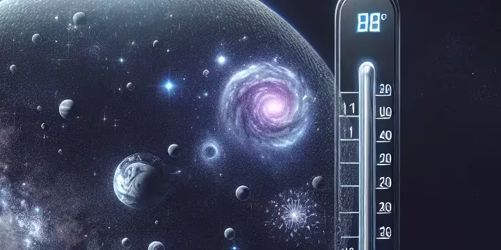 Qué temperatura hay en el espacio