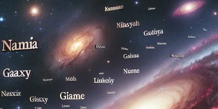 Galaksien nimet