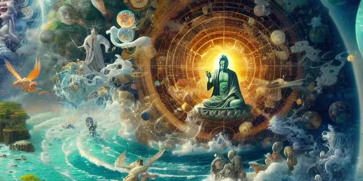 La création du monde selon la mythologie japonaise