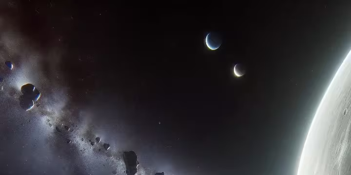 Missä asteroidivyöhyke on nähtävissä