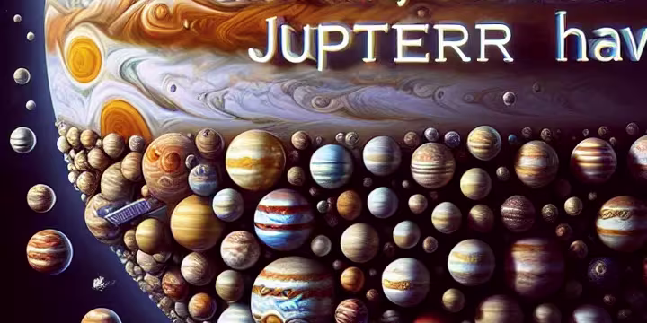Kuinka monta satelliittia Jupiterilla on?