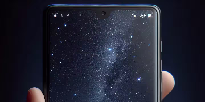 Astrophotography with telephone