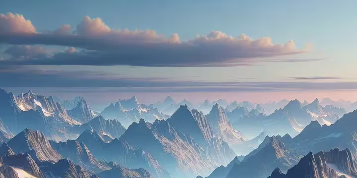 De belangrijkste bergketens van Europa