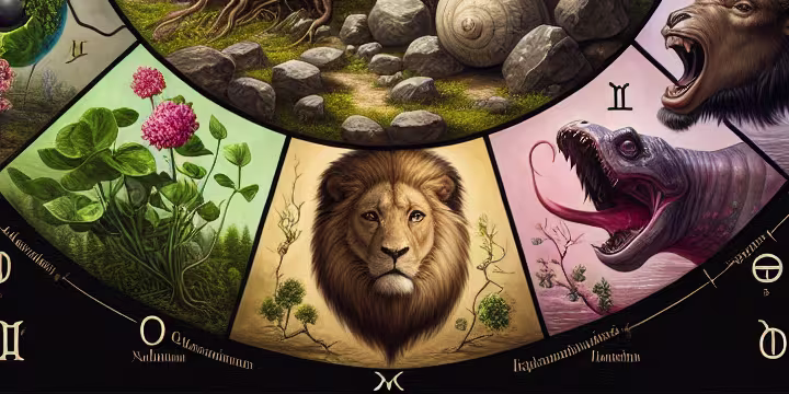 Les éléments naturels des signes du zodiaque