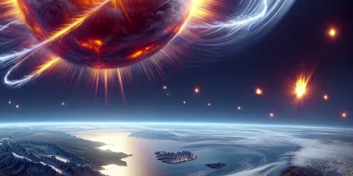 Miten aurinkomyrskyt vaikuttavat maapalloon