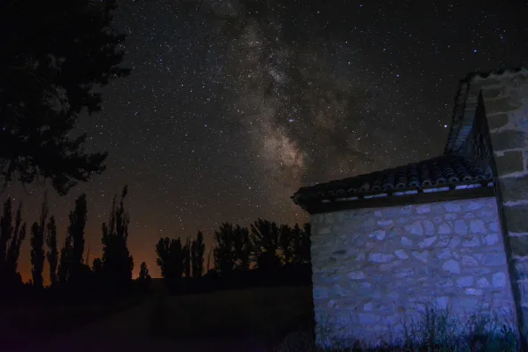 Desde la ermita en Albendea.