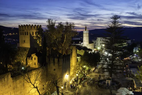 Atardecer en Chaouen