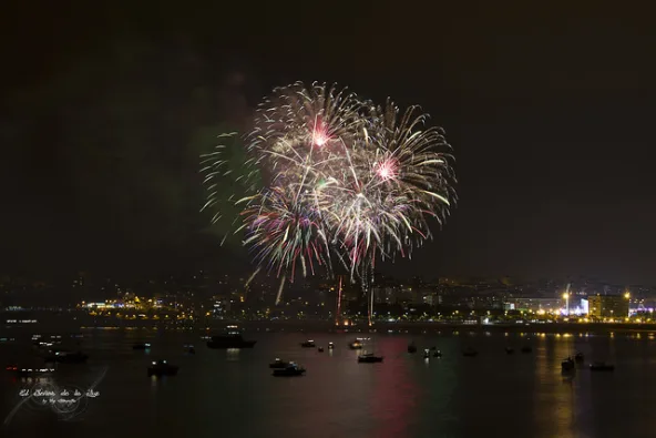 Fuegos artificiales Santiago