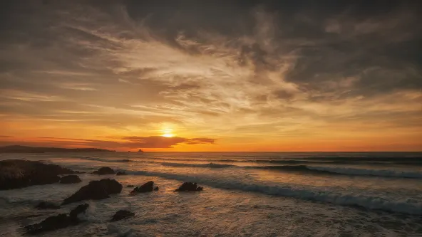 Playa de Valdarenas - Costa Quebrada