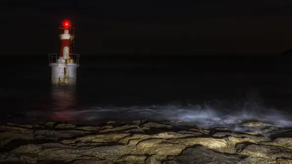 Faro señalizacion de San Vicente de la Barquera