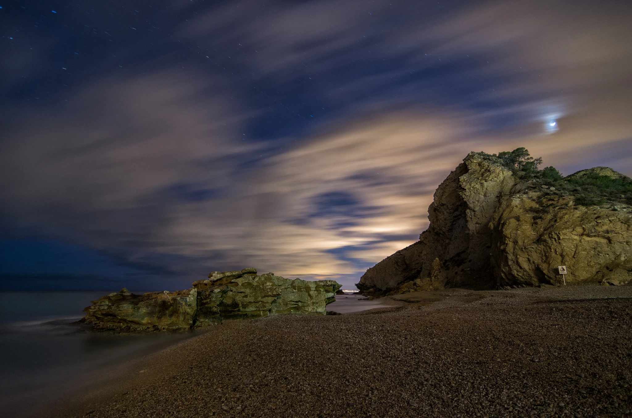 La Caleta de Villajoyosa.