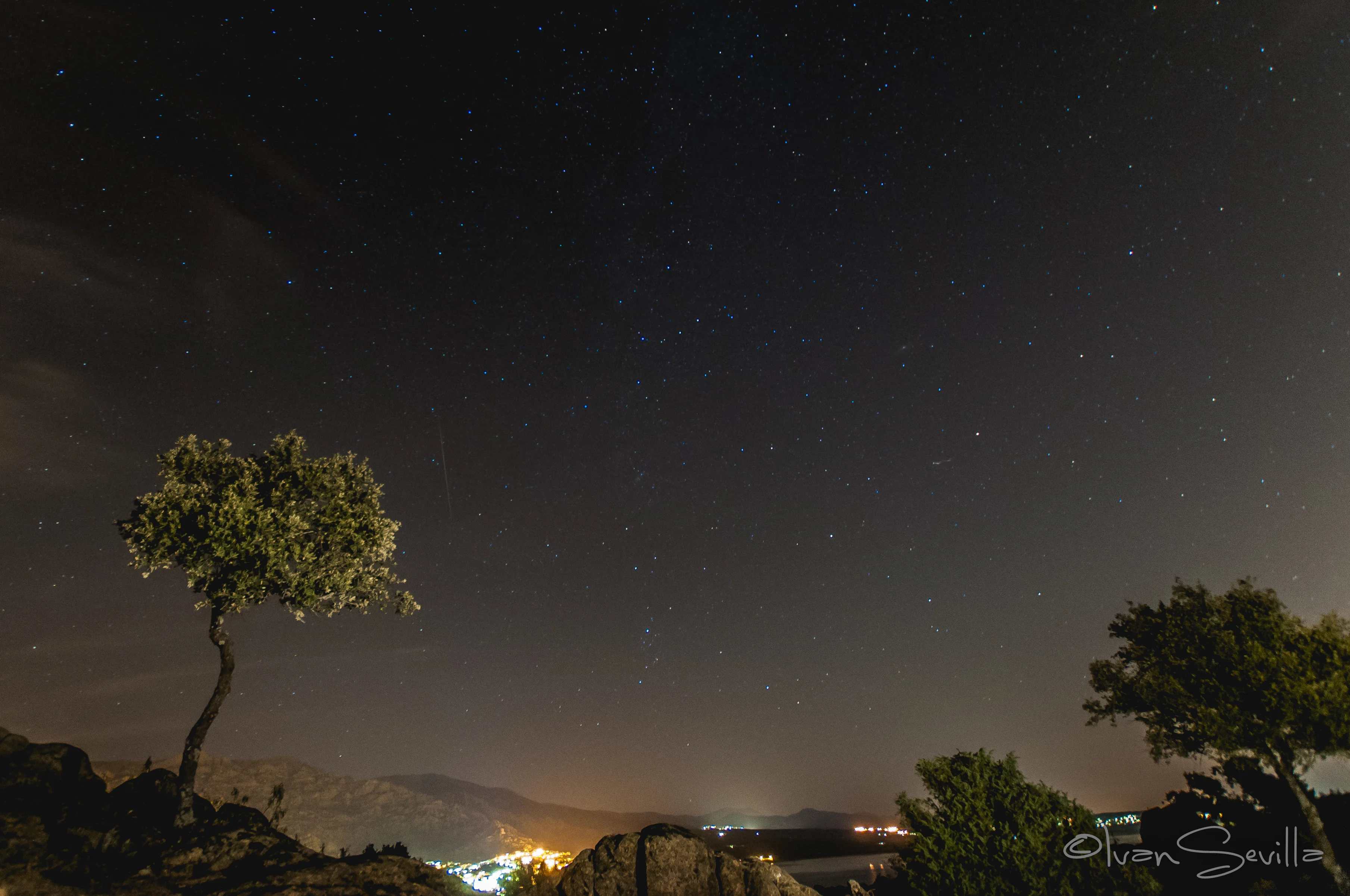 perseidas desde Manzanares el Real