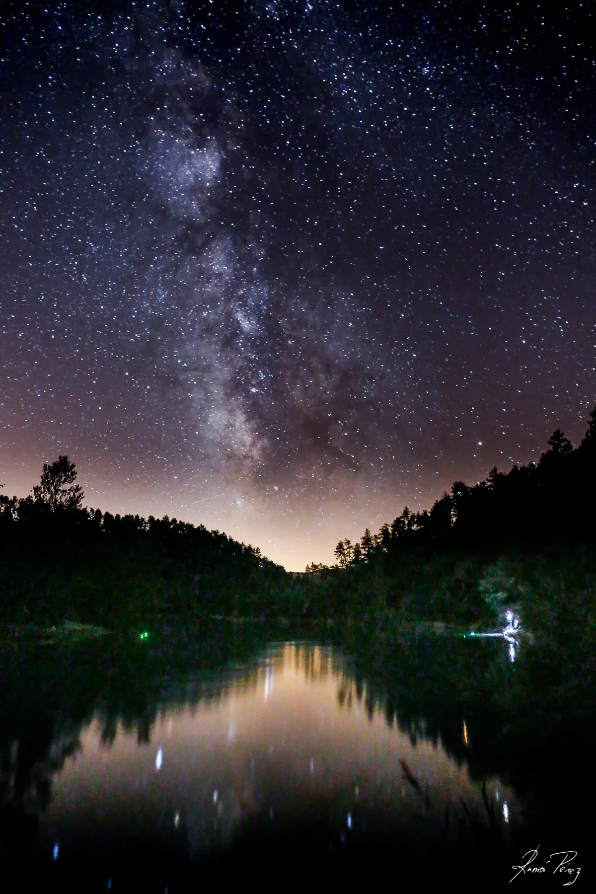 El reflejo de La Via Ractea