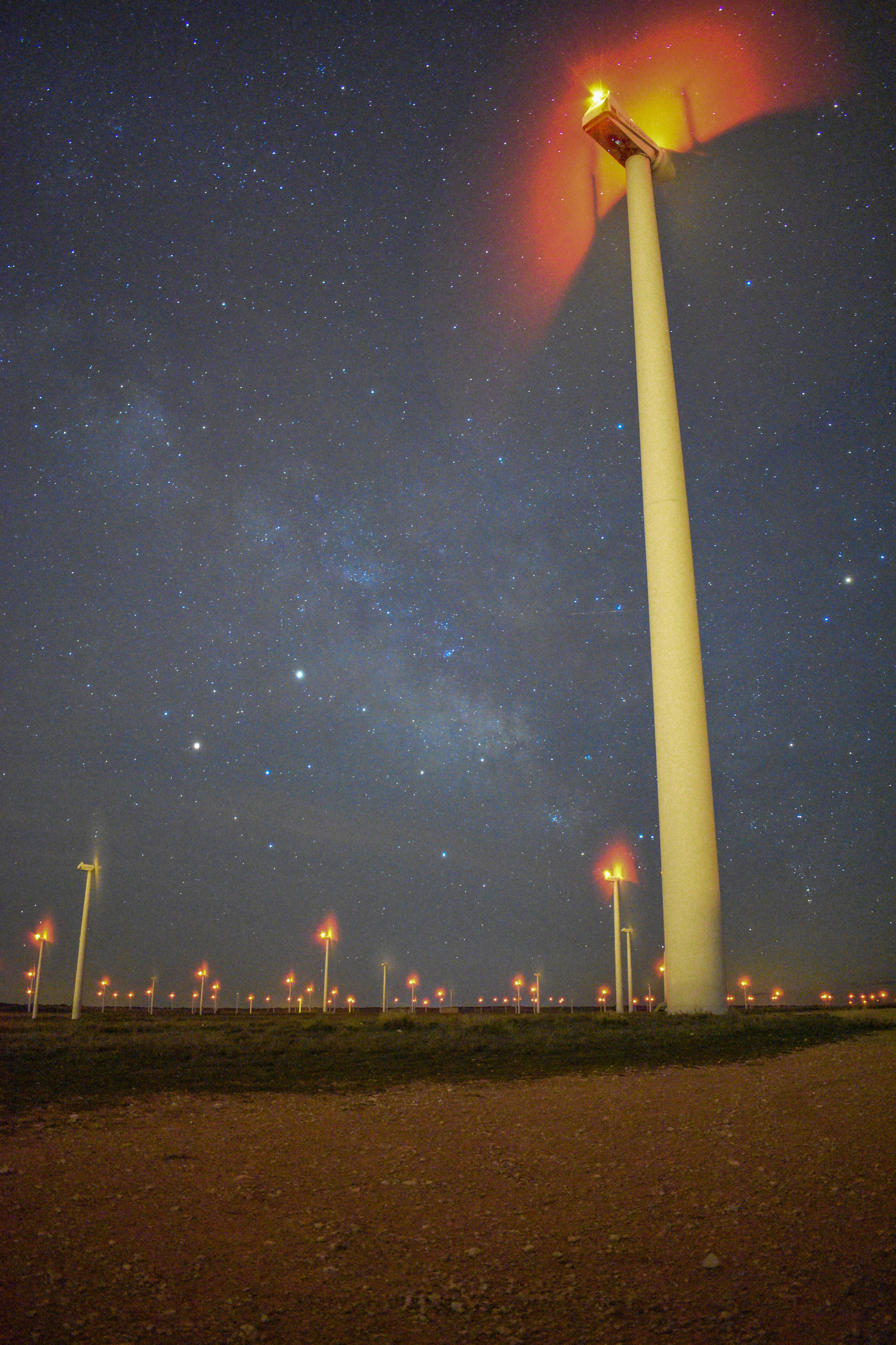 Vía Lactea en Las Planas