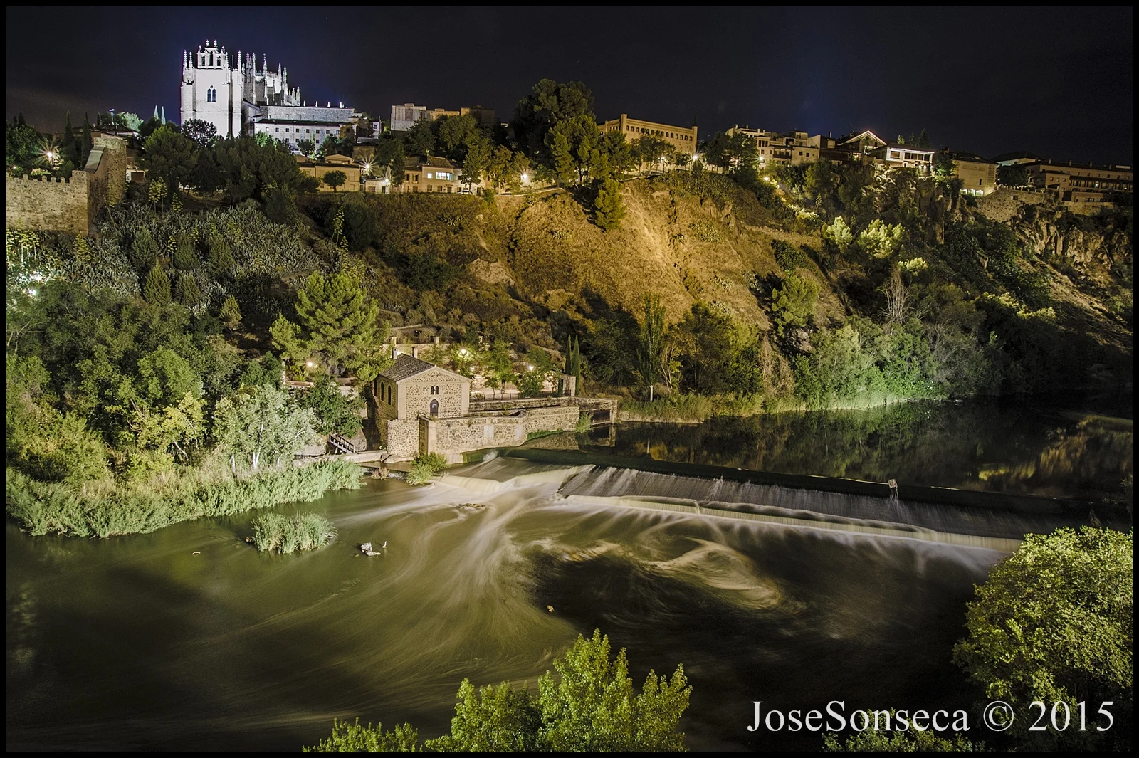 Toledo , Río Tajo y San Juan de los Reyes