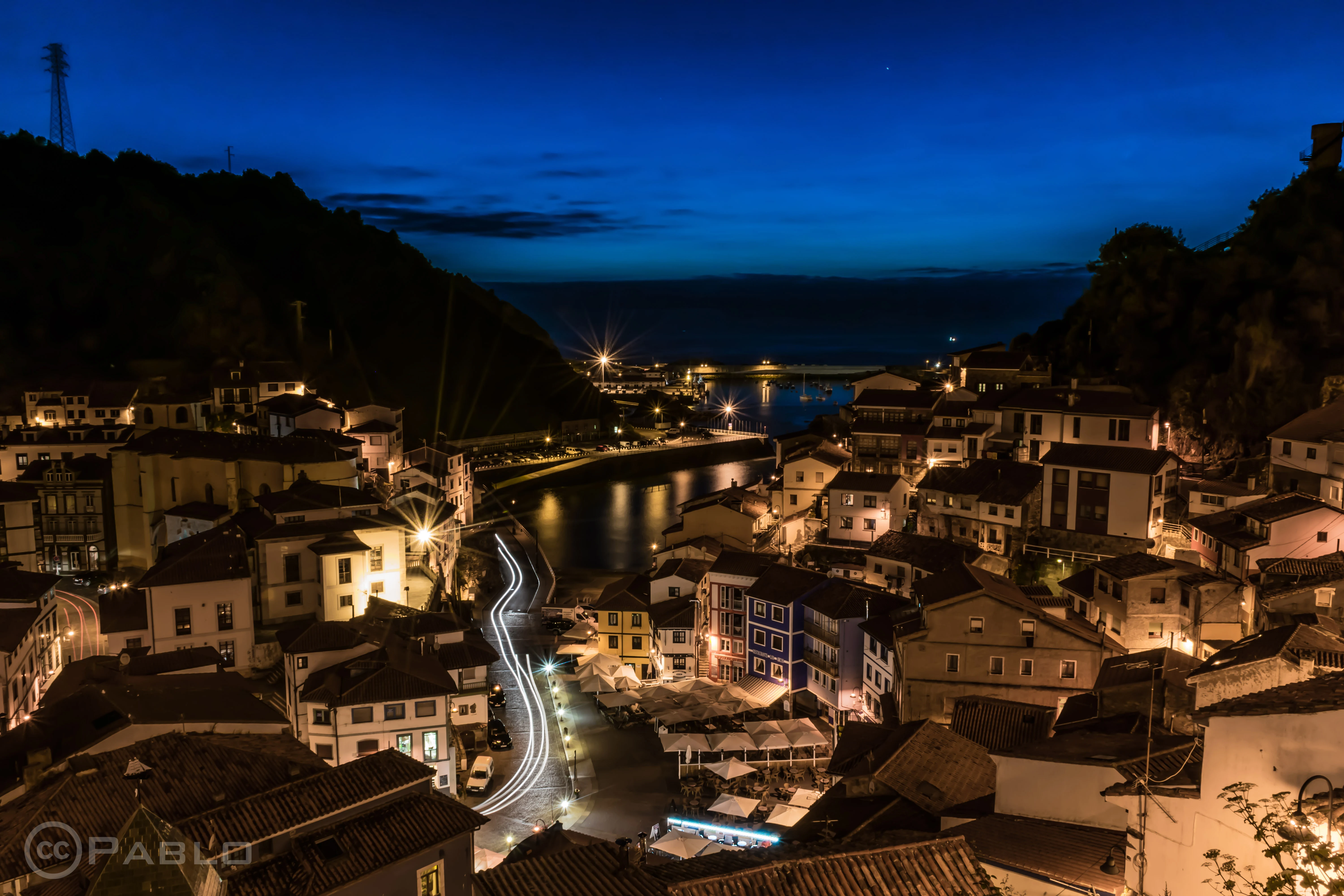 Atardecer en Cudillero