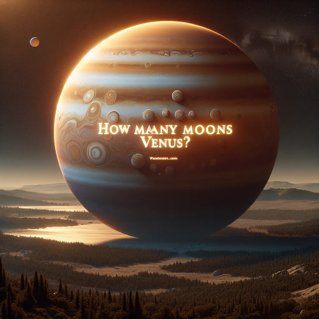 How many moons does venus have