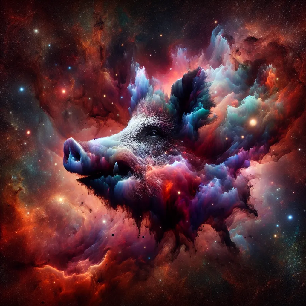 Nebulosa de la Cabeza de Jabalí o Gum 1
