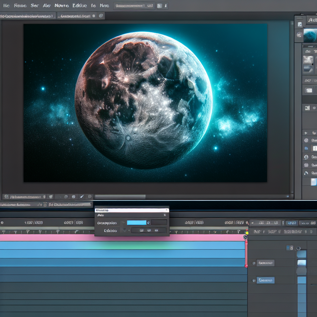 Editar fotos lunares