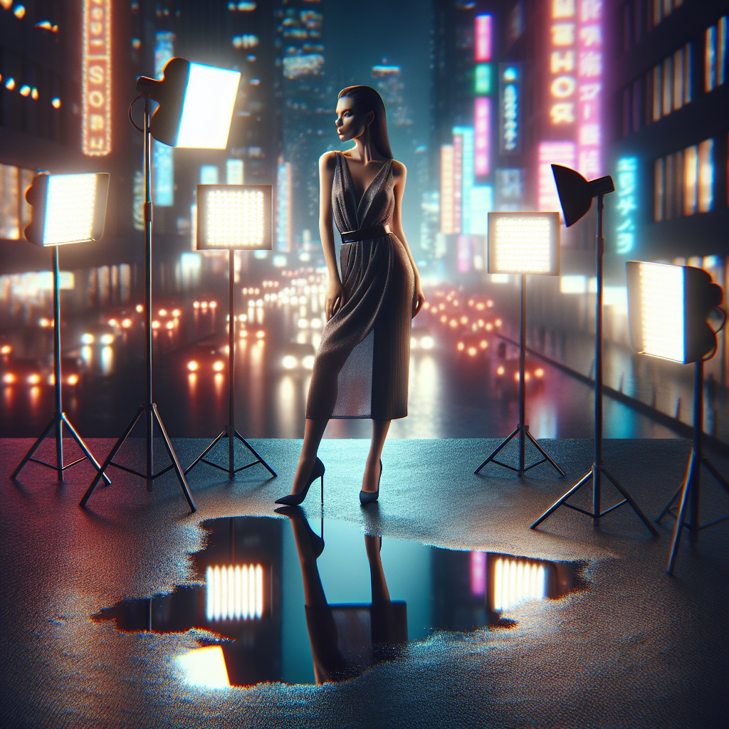 Aprende técnicas profesionales para capturar moda durante la noche. Consejos sobre iluminación, configuración de cámara y composición para crear imágenes impactantes.