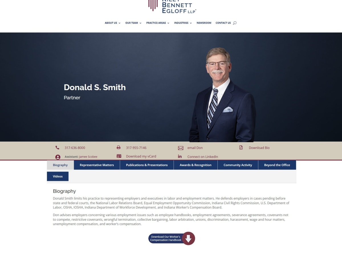 Riley Bennett Egloff LLP case study cover
