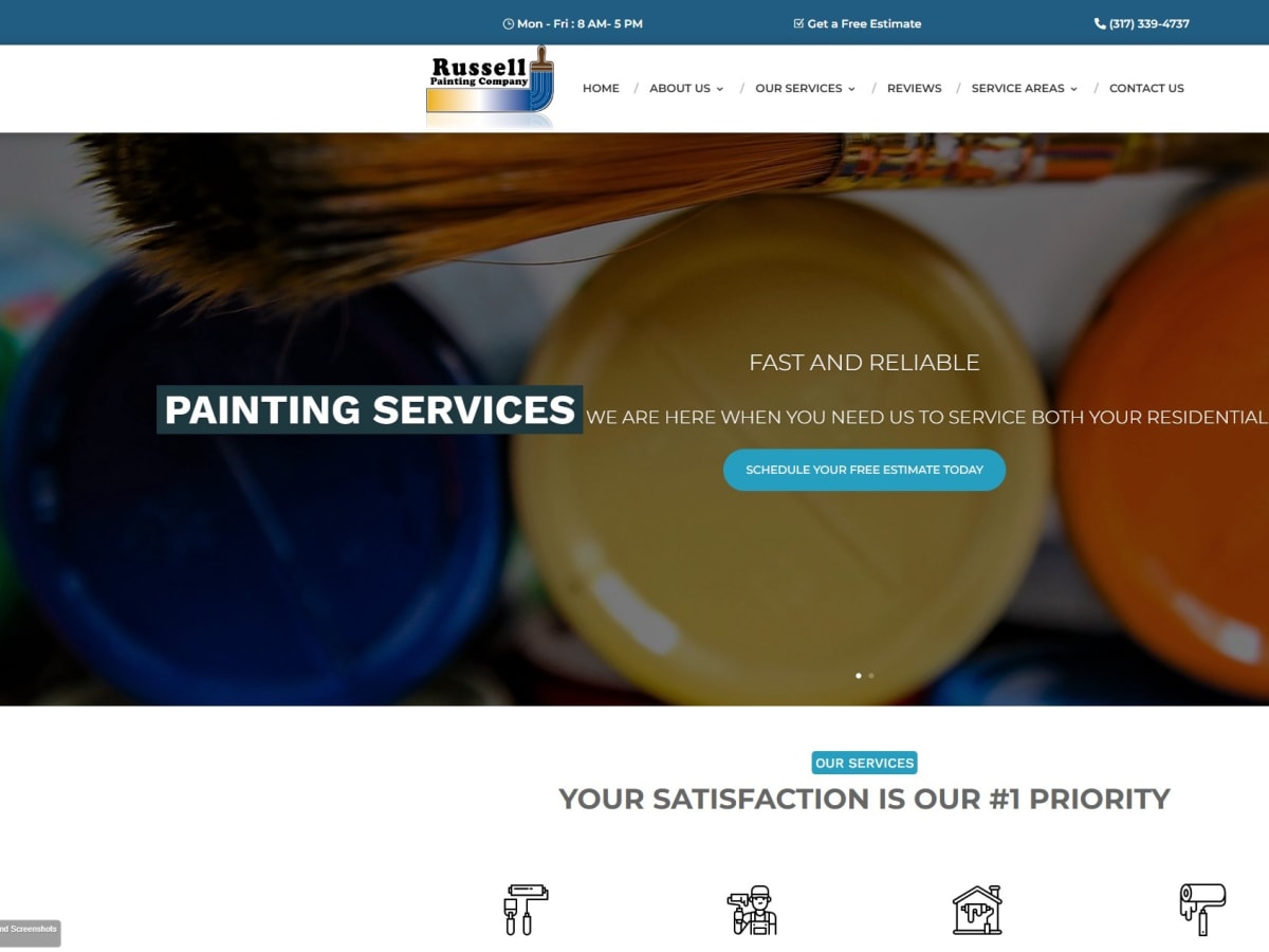 Russell Painting Co. case study cover