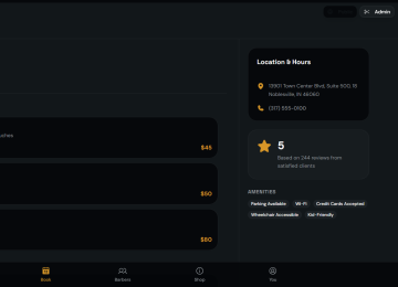 Hoosier Boy client booking