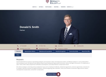 Riley Bennett Egloff website still