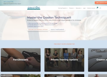 Graston website overview