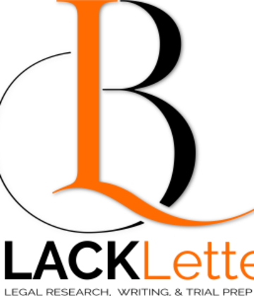 Black Letter logo
