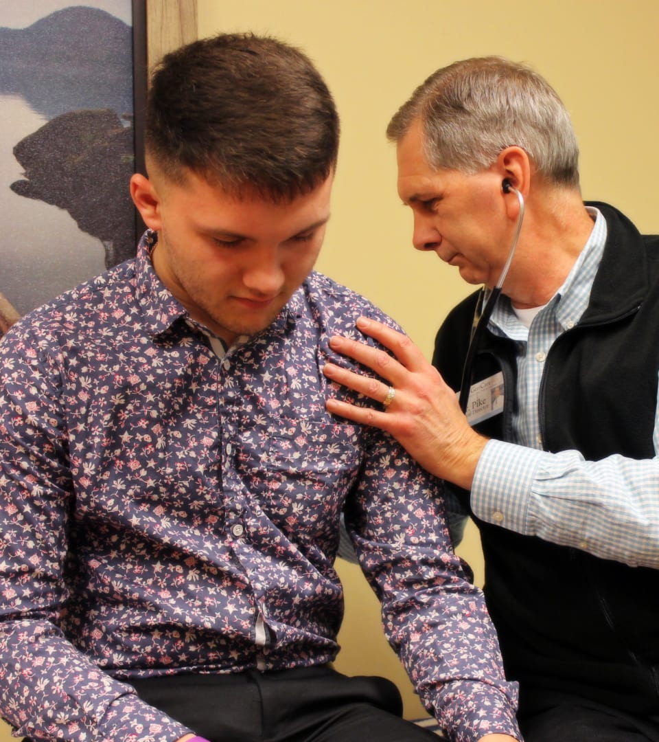 PrimaryCare Indy patient-room care interaction