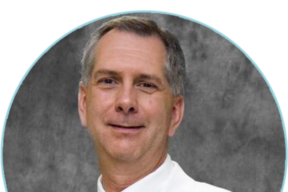 Portrait of Dr. Pike used in PrimaryCare Indy trust and campaign surfaces