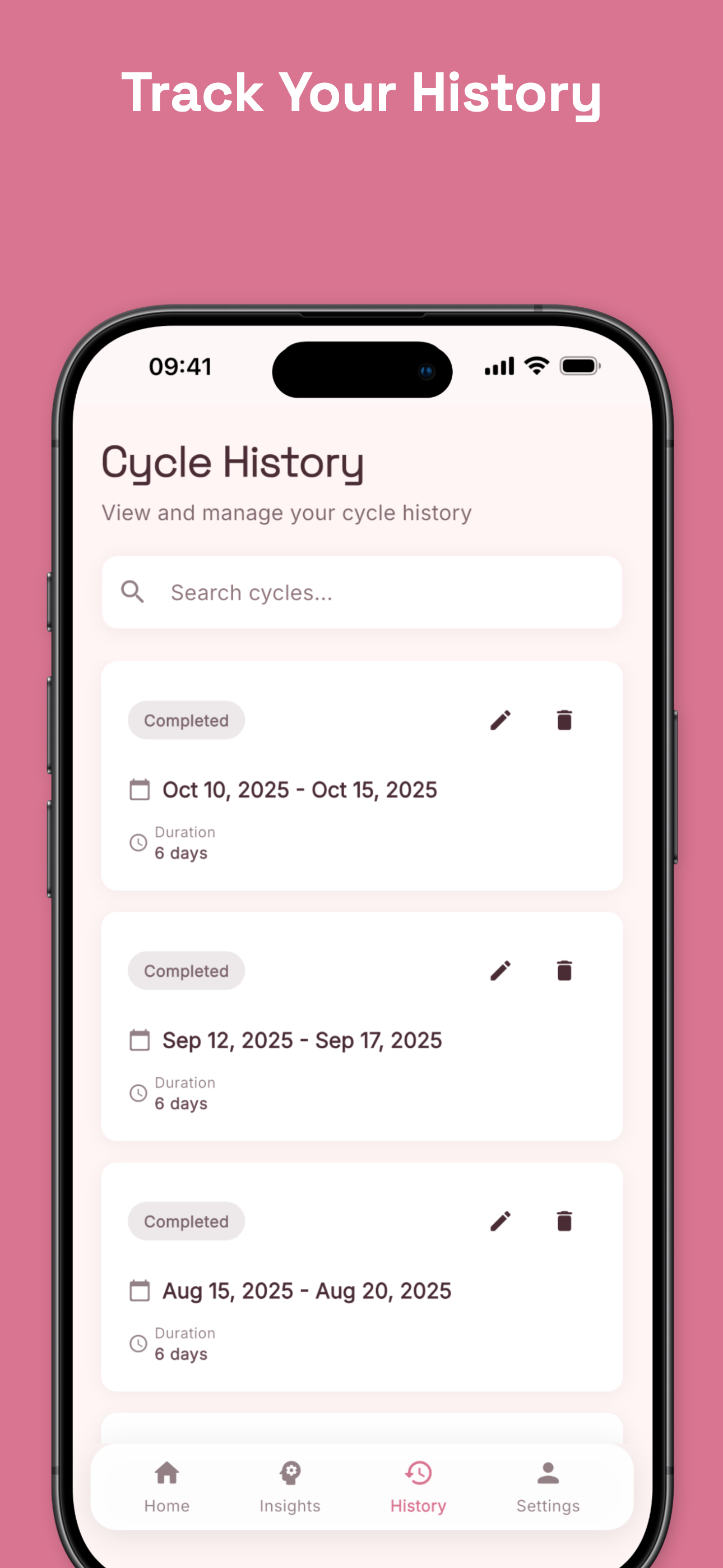 Private and secure data storage settings