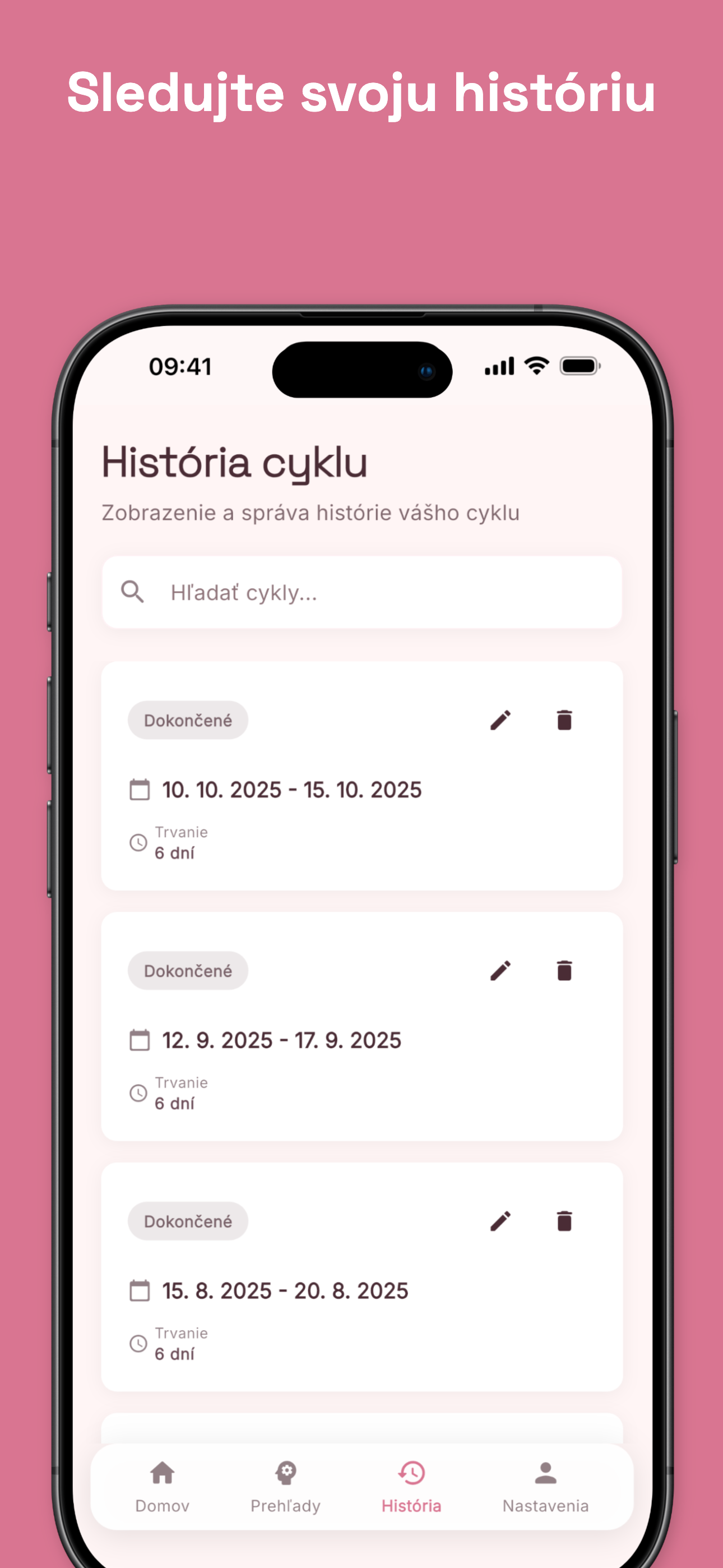 Private and secure data storage settings