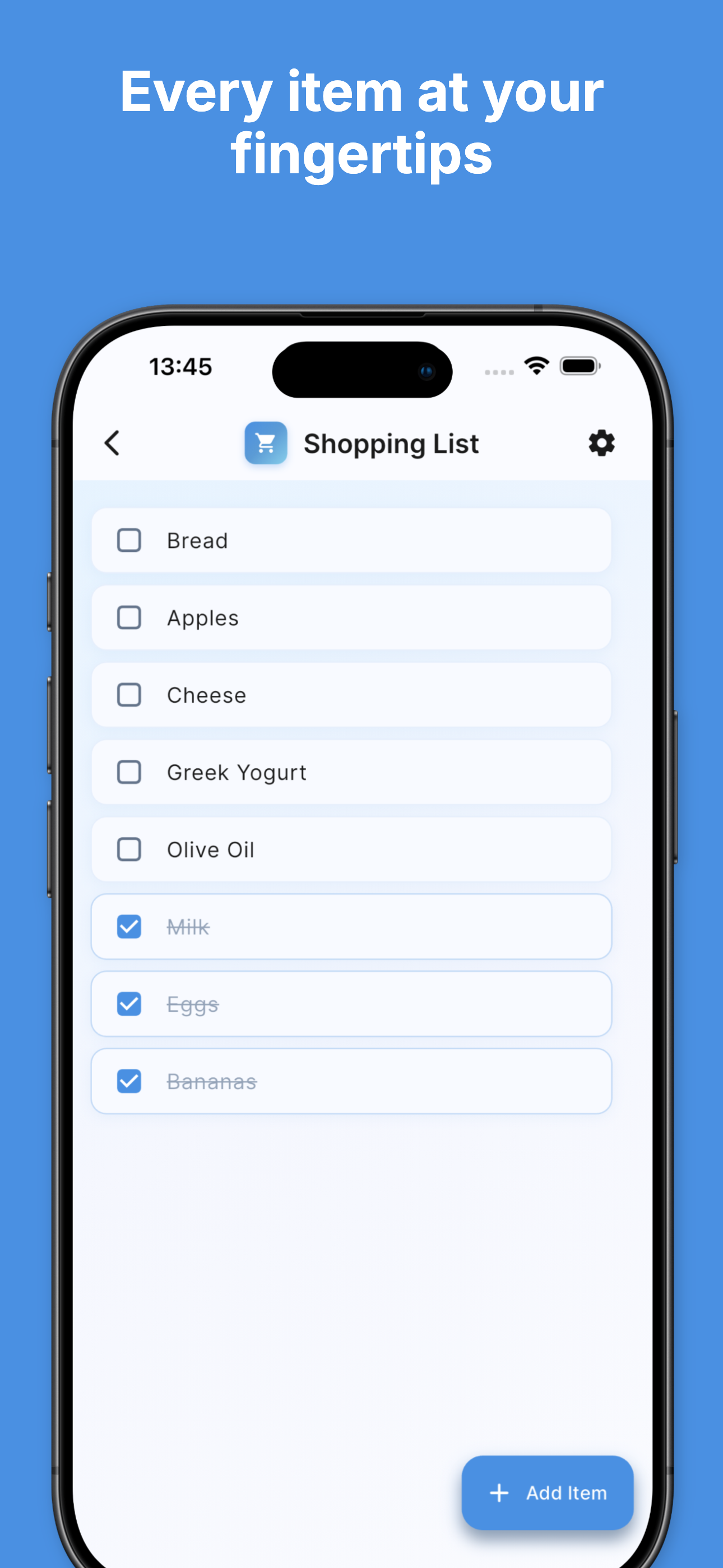 Powerful search finding items across all lists instantly