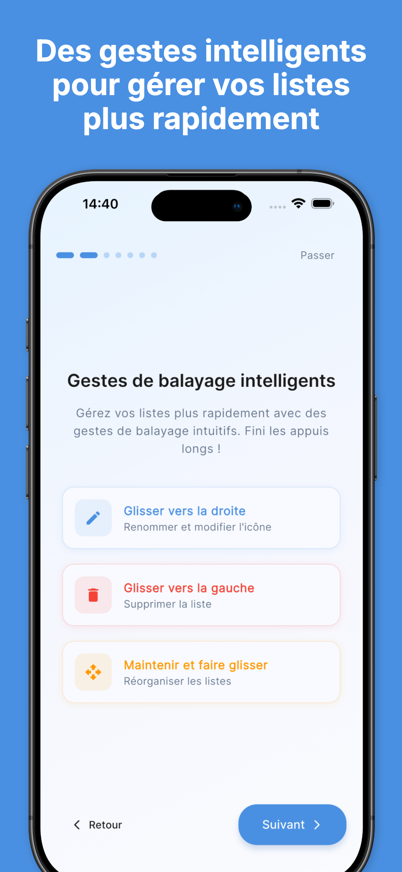 Custom icon picker with extensive icon library