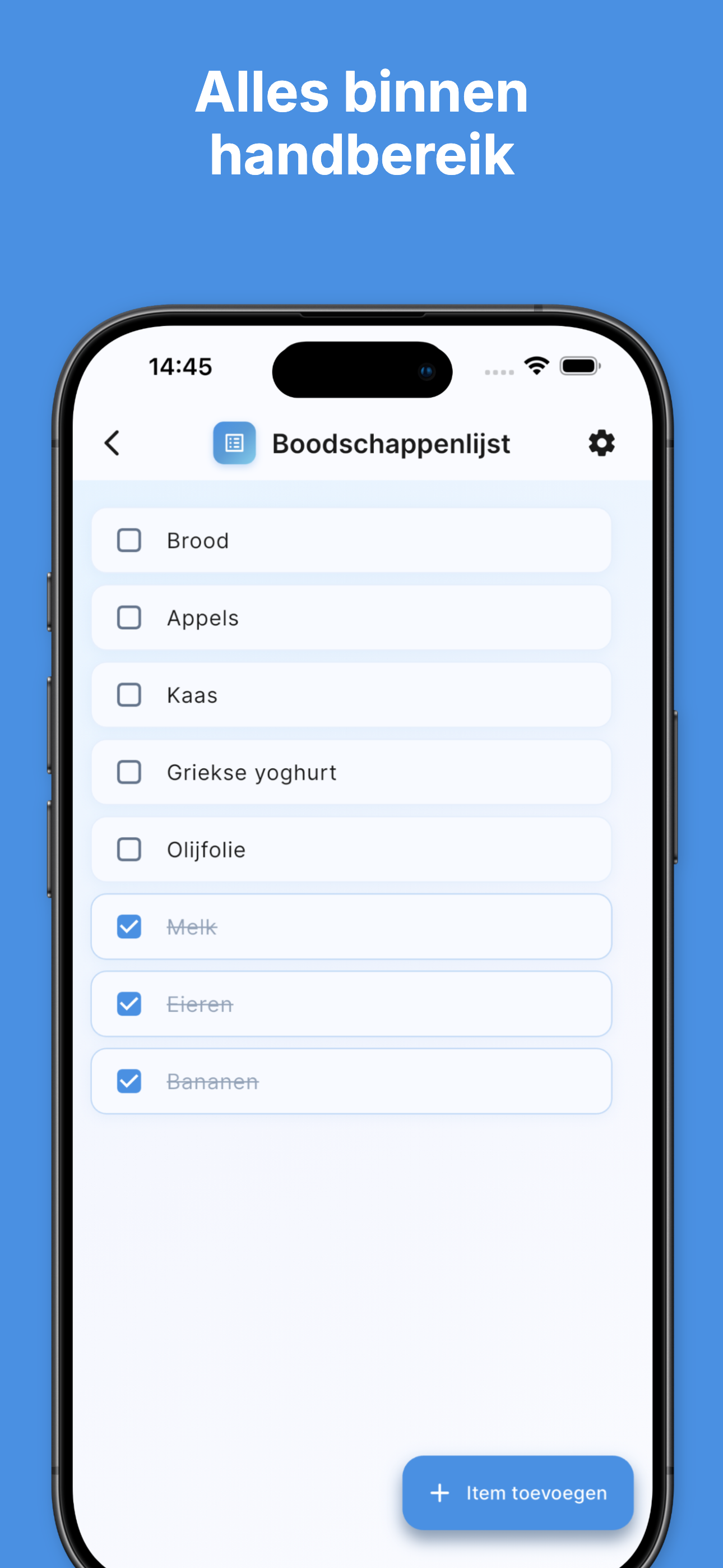 Powerful search finding items across all lists instantly