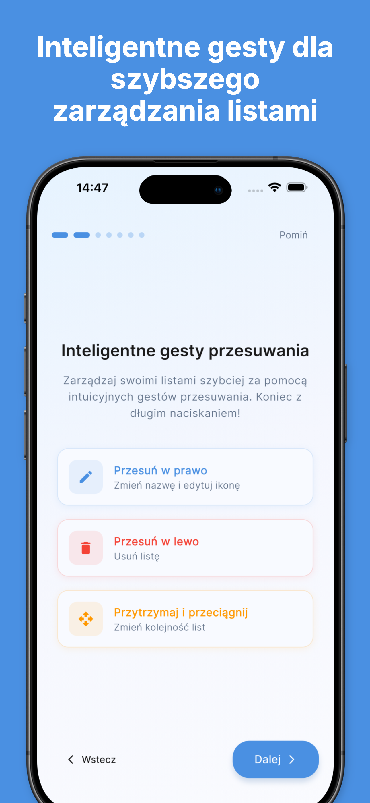 Custom icon picker with extensive icon library