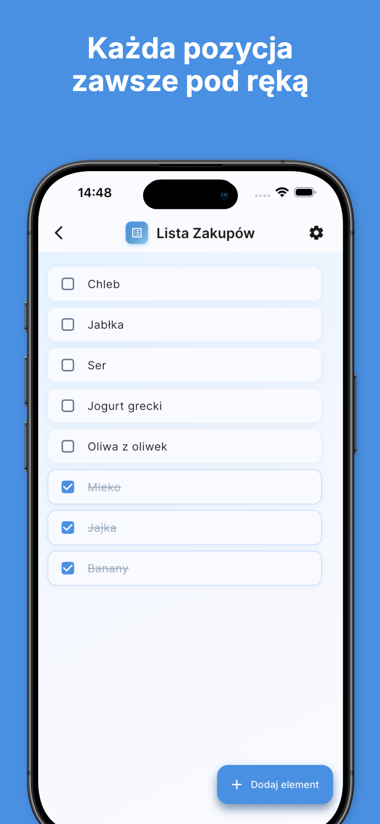 Powerful search finding items across all lists instantly