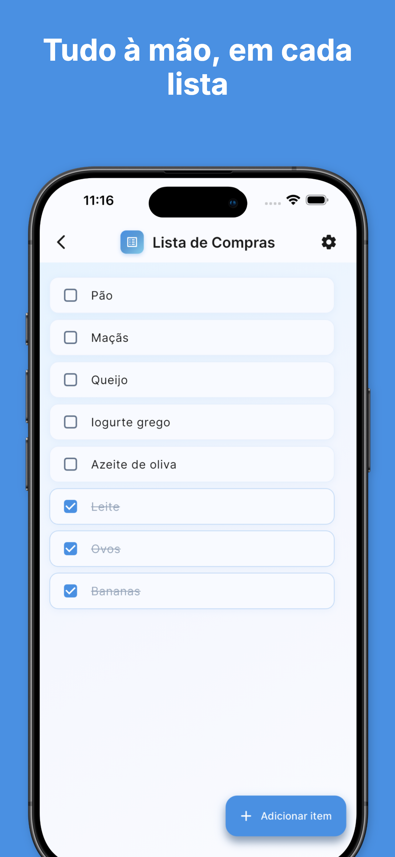 Powerful search finding items across all lists instantly