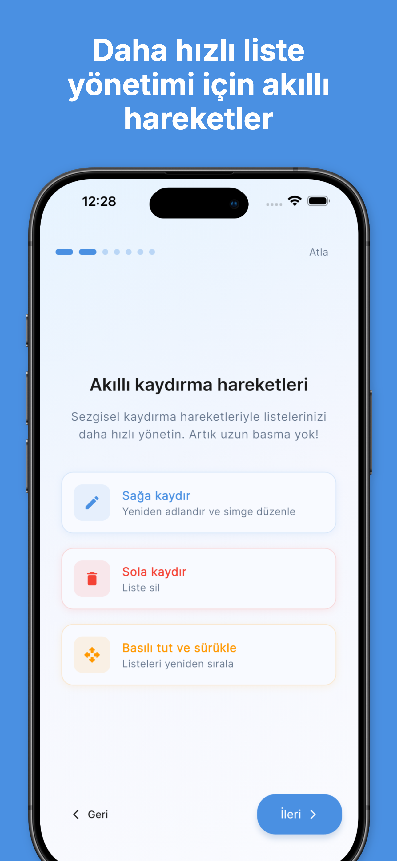 Custom icon picker with extensive icon library