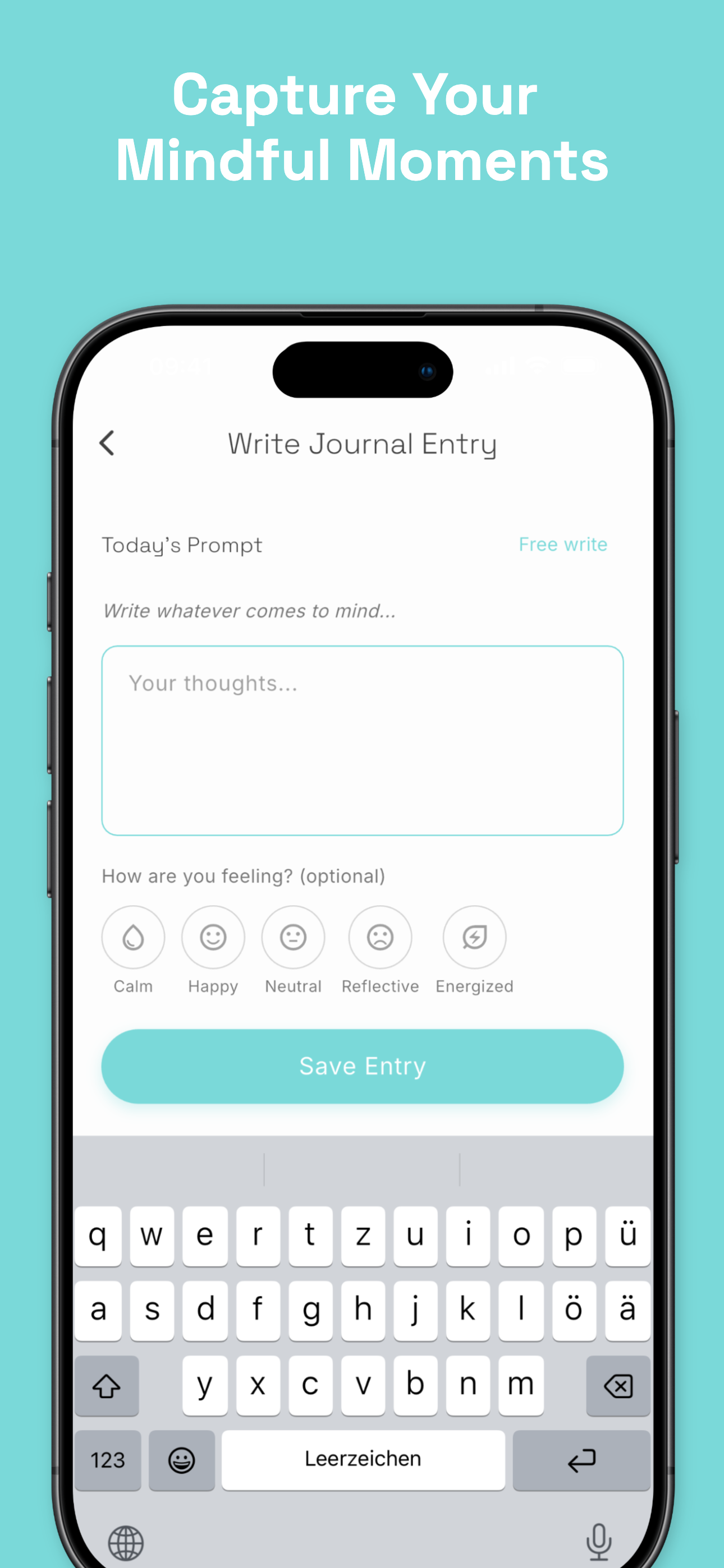 Habit tracking with streak counter and statistics
