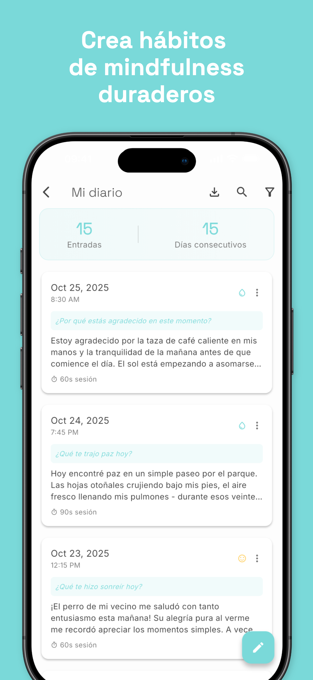 Dark mode interface for comfortable evening use