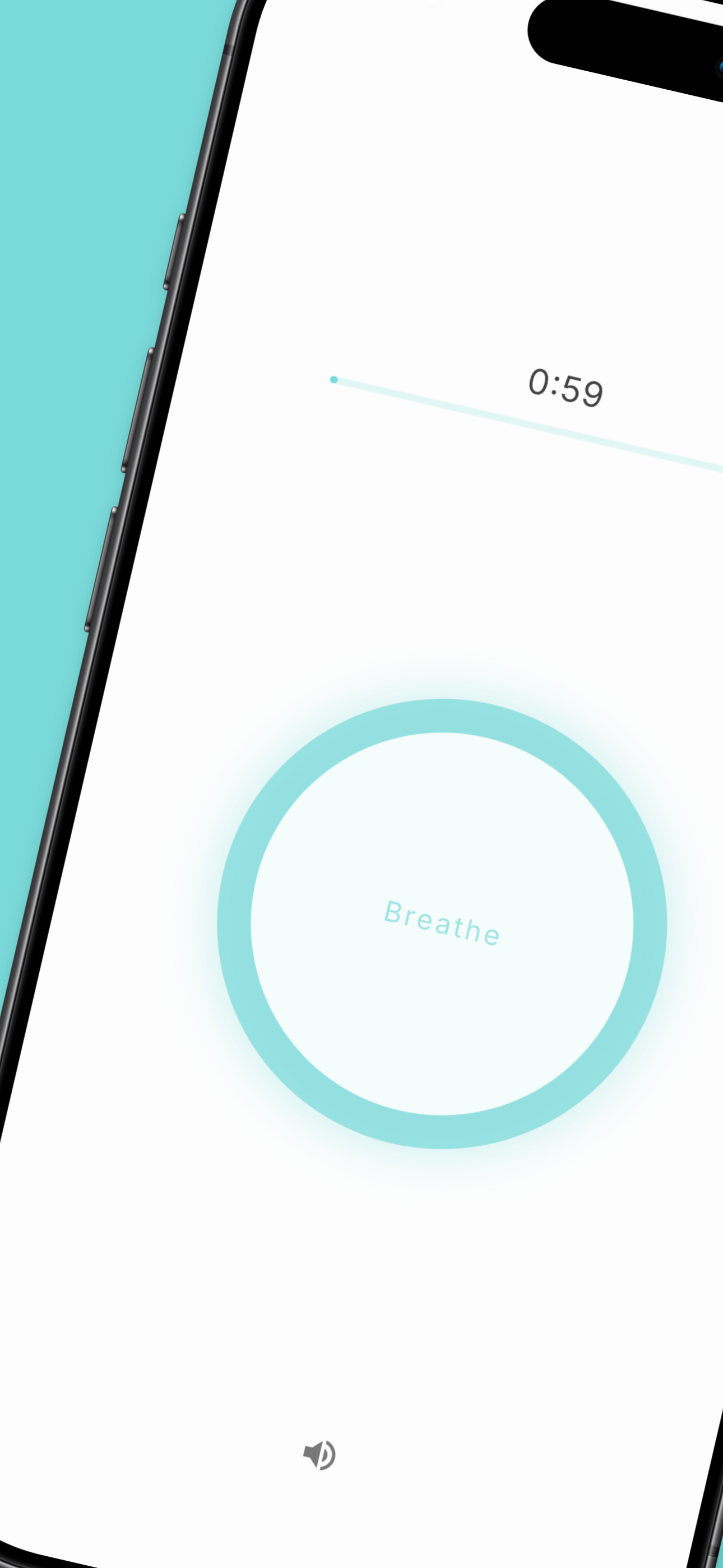 sMoment breathing exercise with animated pulse guide