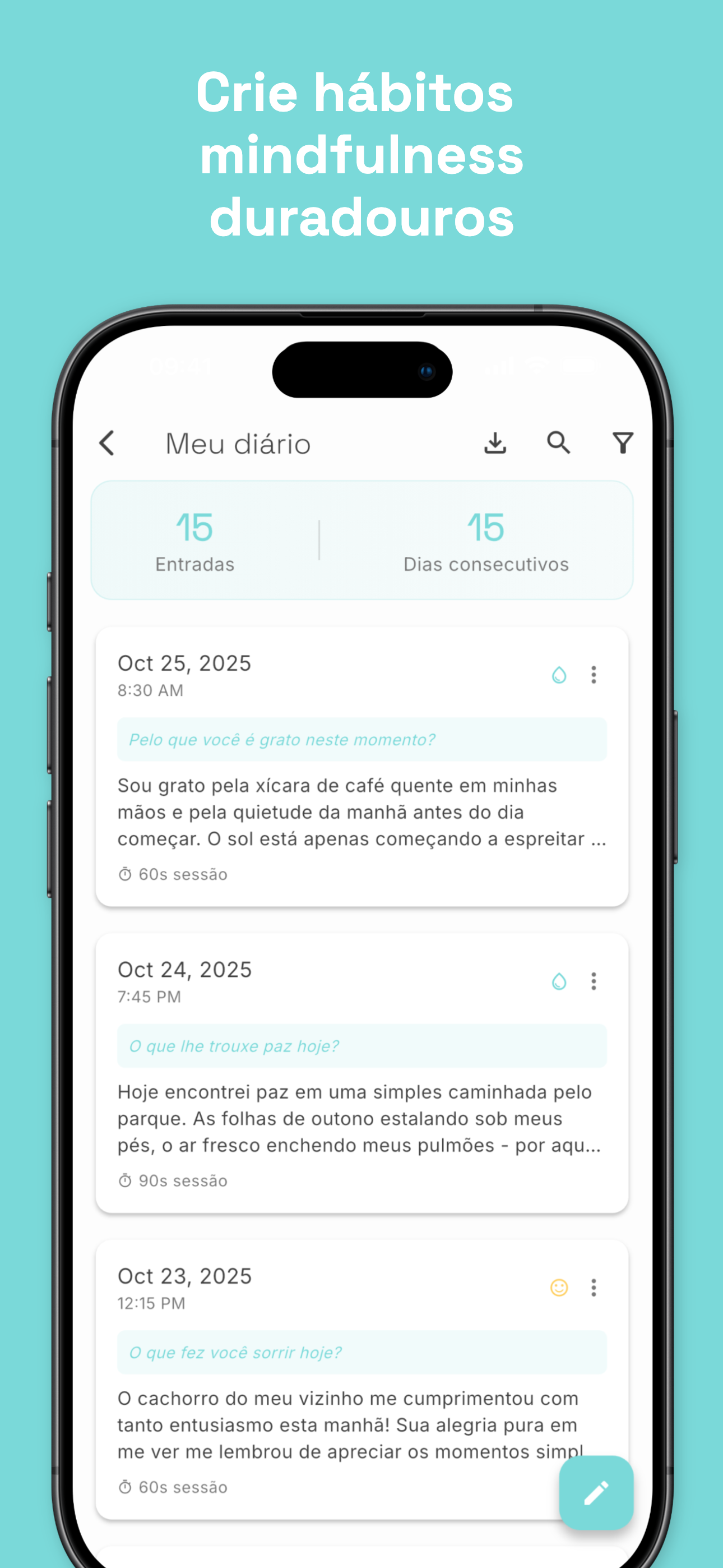 Dark mode interface for comfortable evening use