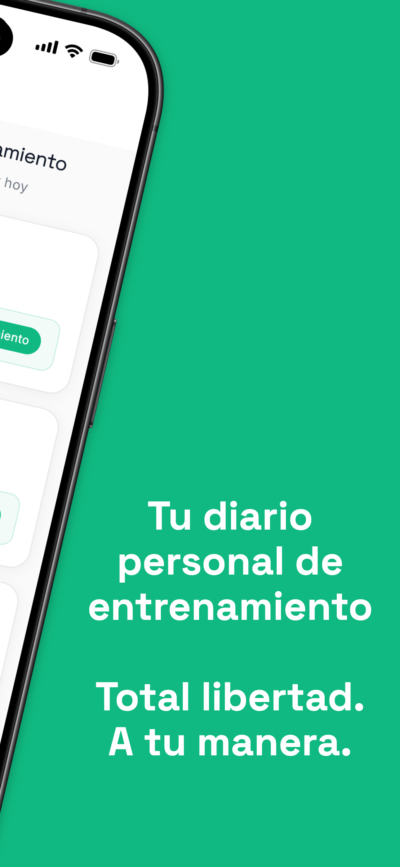 Creating a custom workout with exercises, sets, and reps