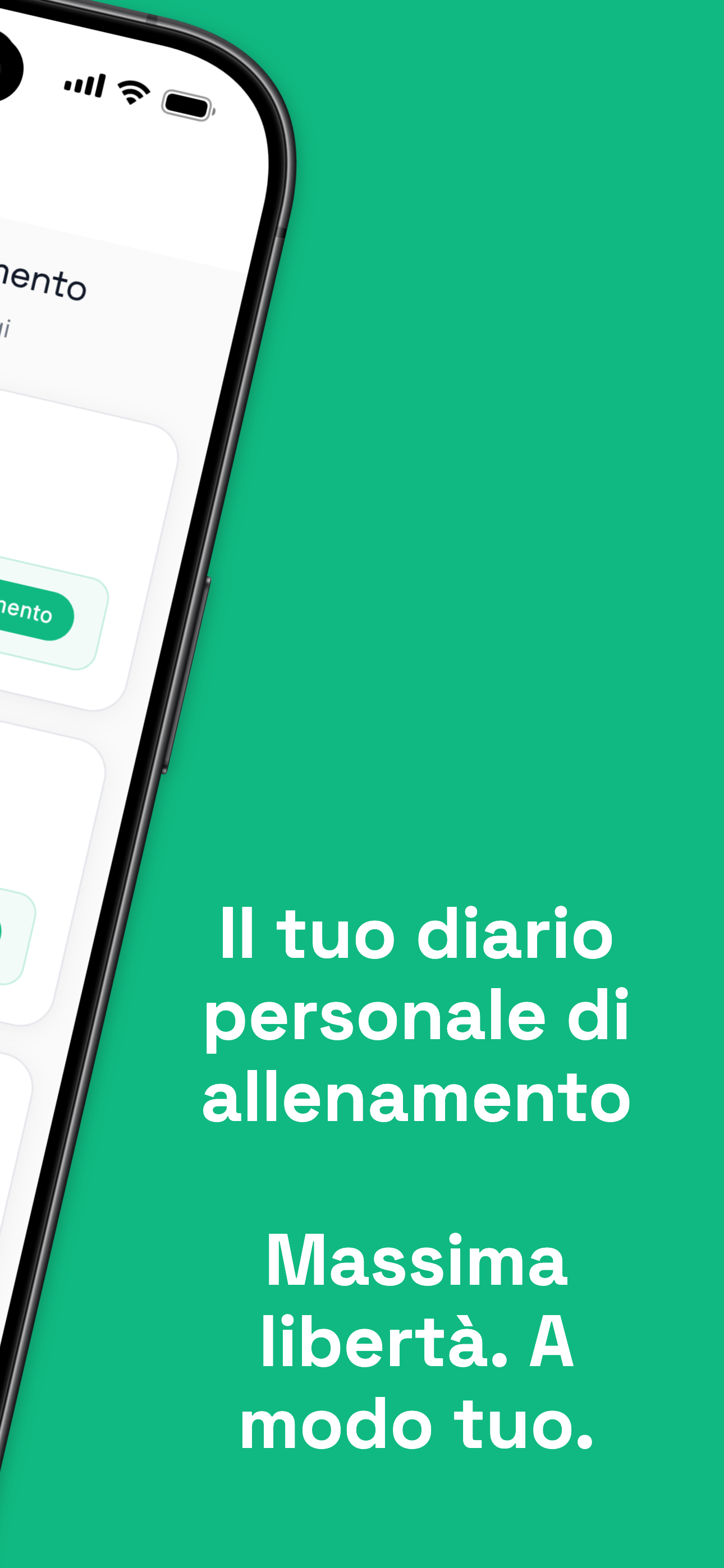 Creating a custom workout with exercises, sets, and reps