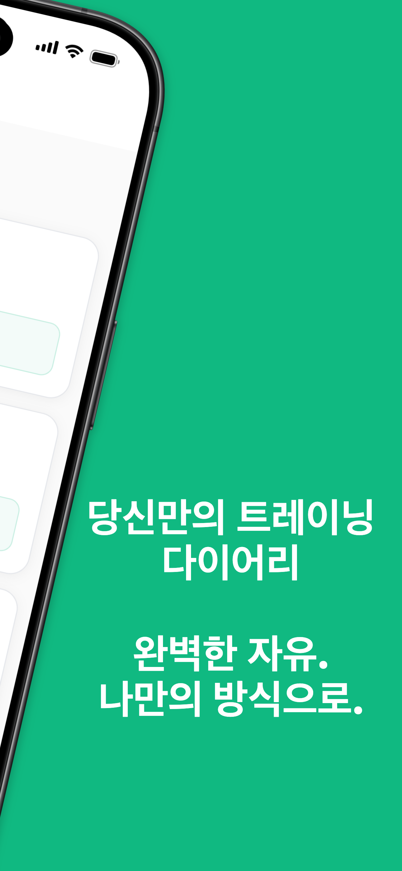 Creating a custom workout with exercises, sets, and reps