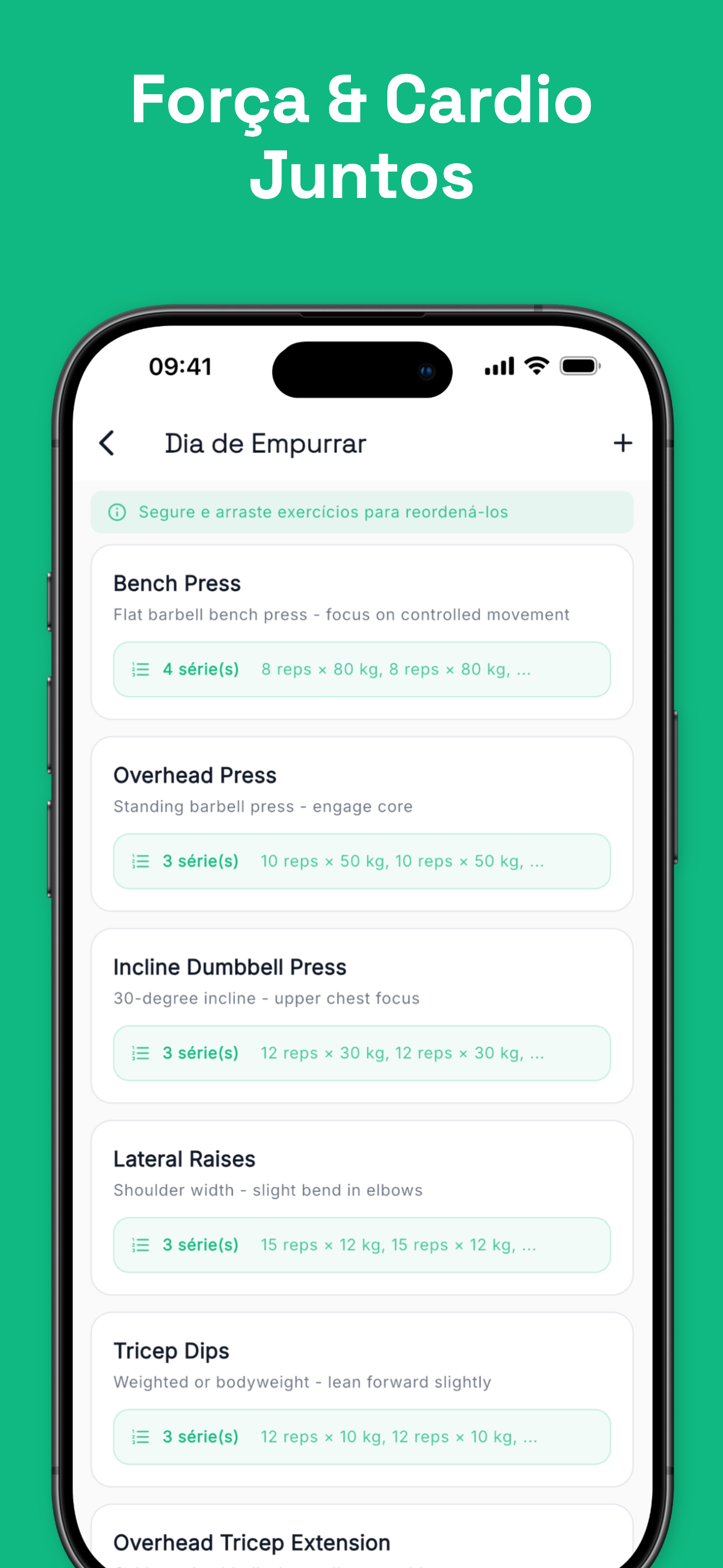 Import and export training plans feature